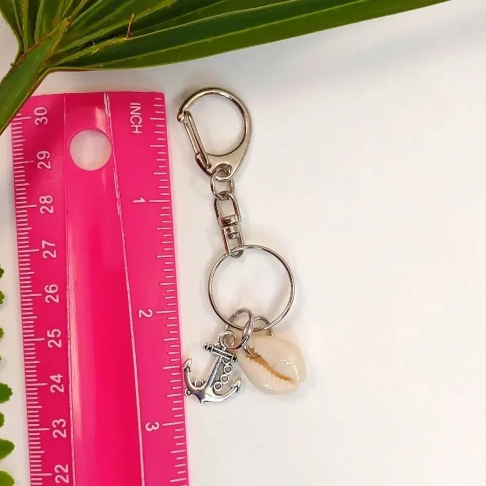 Hand Crafted seashell keyring